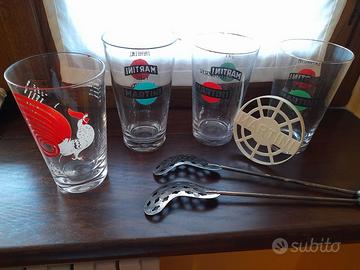 set bicchieri da cocktail