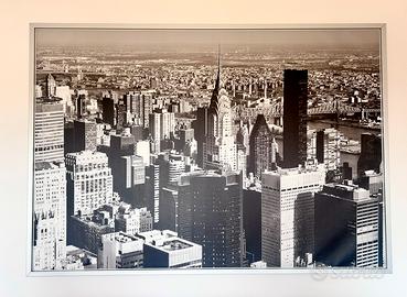 QUADRO IKEA BIANCO E NERO NEW YORK GRANDI DIMENS