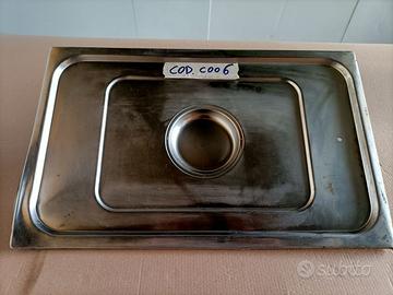 Coperchio in Acciaio Inox GN 1/1