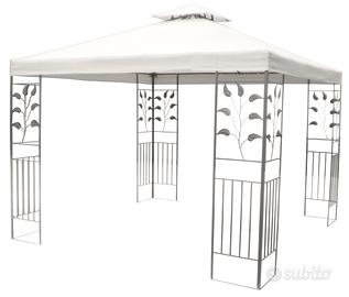 Gazebo da Giardino 3x3 Telo Impermeabile antivento