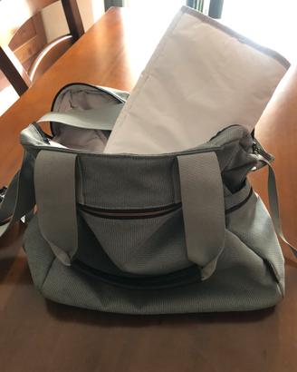 Borsa inglesina Day Bag tessuto tecnico zip imperm