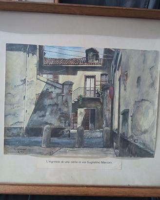 quadro con città