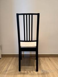 N. 6 sedie moderne da pranzo