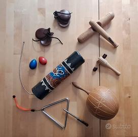 Kit percussioni etniche didattiche