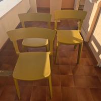 Set 4 sedie Calligaris interno o esterno