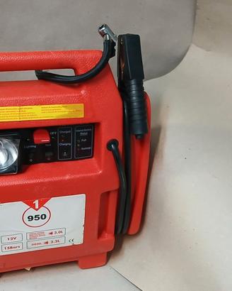 Avviatore auto con batteria 12v
