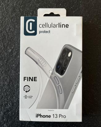 Cover iPhone 13 Pro Cellularline Fine - NUOVA