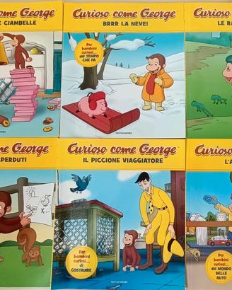 6 libri Curioso come Giorgio – libri per bambini