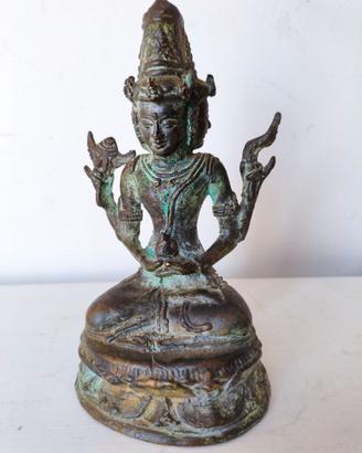 TRIMURTI Bronzo Fusione Cera Persa Anni 60-80