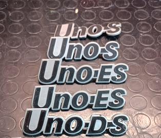 scritte Fiat croma UNO