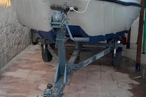Barca +carrello + Motore