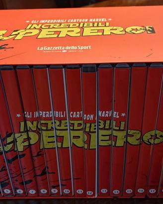 Cofanetto DVD "cartoni animati Supereroi"