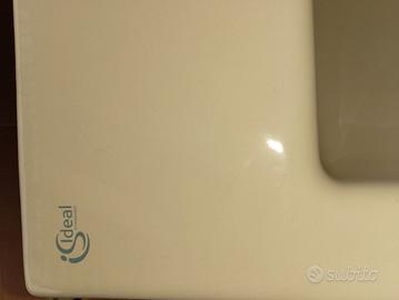 due lavelli con colonna da bagno 