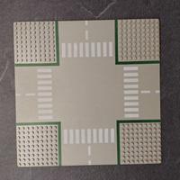 Base Stradale LEGO Originale 32x32 Incrocio a X