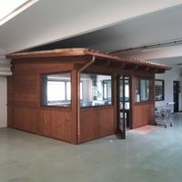 Tettoia per giardino.