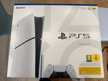 Ps slim 1 TB con lettore - come nuova