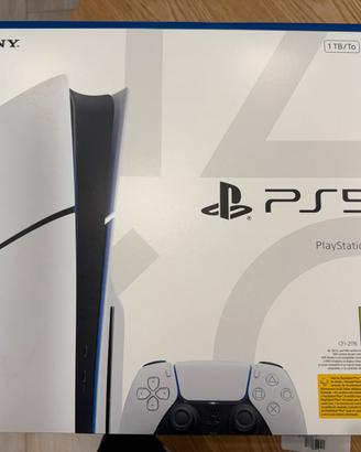 Ps slim 1 TB con lettore - come nuova