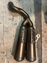 Scarico, borse, paramotore BMW RnineT SCRAMBLER