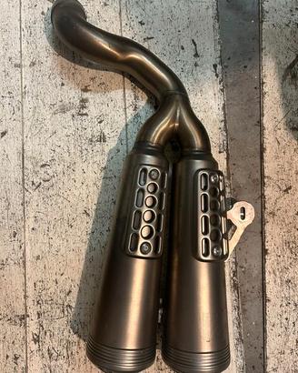 Scarico, borse, paramotore BMW RnineT SCRAMBLER