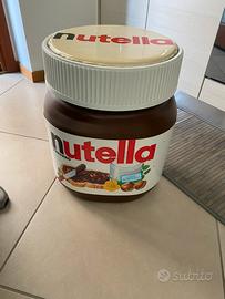 Pouf Nutella Ferrero originale con seduta morbida