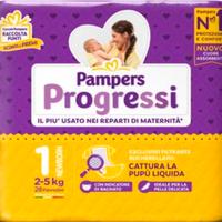 Pannolini pampers progressi taglia 1 ( 2 quantità)