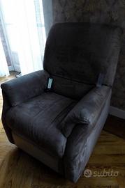 Poltrona relax elettricareclinabile