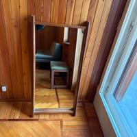 Specchio Vintage in Teak Danese - 115x55cm.