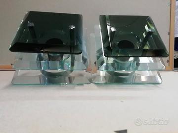 Coppia di applique anni 70