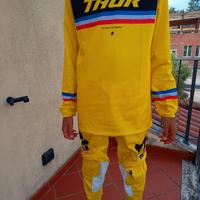 COMPLETO DA MOTO CROSS THOR taglia S