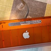 Tastiera Apple USB iMac G3 vintage arancione