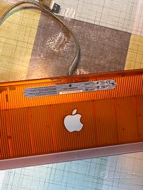 Tastiera Apple USB iMac G3 vintage arancione