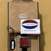 Orologio Millage dual time-rosso-nuovo con scatola