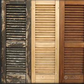 Persiane in legno