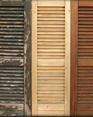 Persiane in legno