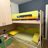 Cameretta Mistral completa letto a castello