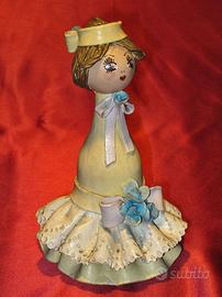 Bambola in gesso Bianca Poli