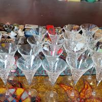 24 BICCHIERI CRISTALLO  RCR ITALIANA