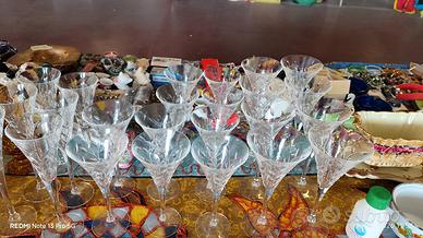 24 BICCHIERI CRISTALLO  RCR ITALIANA