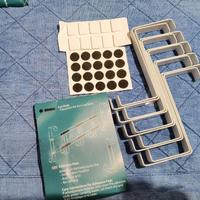 Appendiabiti Appendini da porta (set da 10) bianco