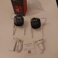 coppia di Videocamera esterne WiFi Smart Full HD –