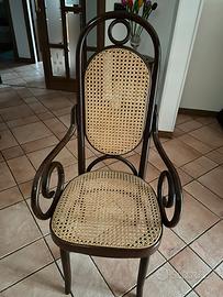 Sedia in paglia vienna