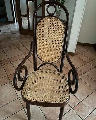 Sedia in paglia vienna