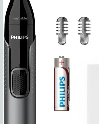 PHILIPS Rifinitore per Peli di Naso, Orecchie