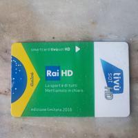 Tessera Tivusat Limited Edition