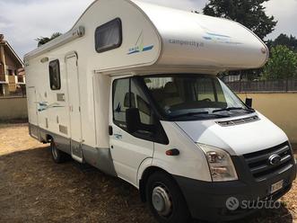 Noleggio camper 6 posti con garage