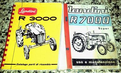 Manuale Uso e Catalogo Ricambi Landini Epoca