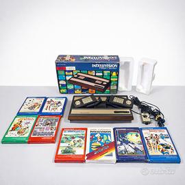 Console Mattel Intellivision completa + 8 giochi
