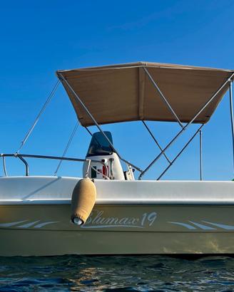 Barca Blumax 19 Open con Mercury Pro 40 hp