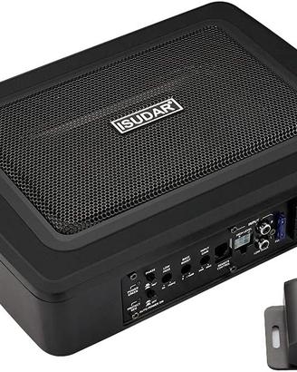 Subwoofer auto attivo sotto sedile slim 600W