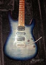chitarra elettrica Harley benton Fusion II custodi